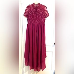 Chi Chi Maternity floral appliqué maternity dress